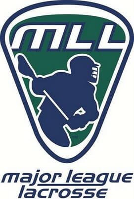 Major League Lacrosse logo.
