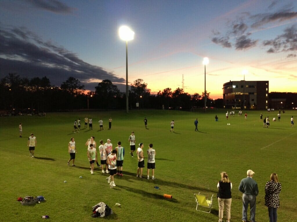 Carleton CUT under the lights in Tampa at Warm Up 2013.