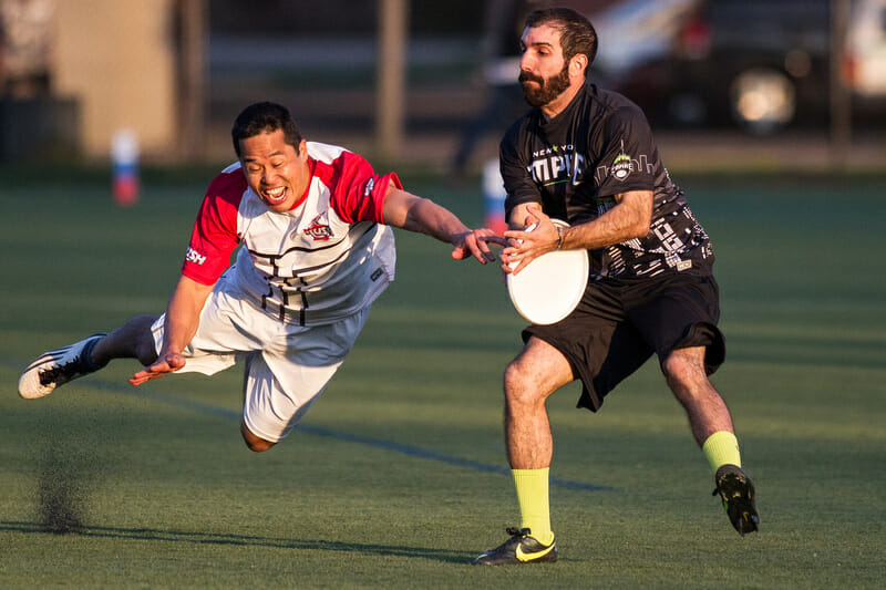 New York Empire v. Toronto Rush in the AUDL 2013.
