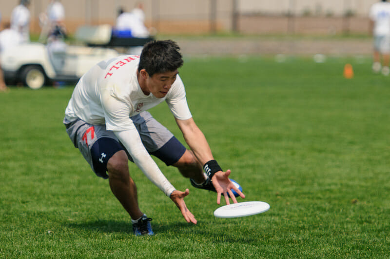 Cornell at the 2012 USA Ultimate College Championships.