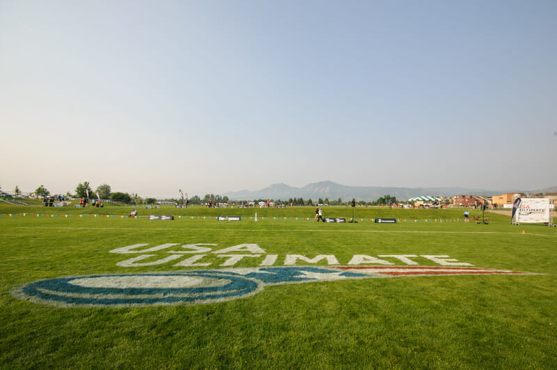 The 2012 D-I College Championships in Boulder, CO.