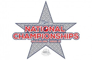 2013 USA Ultimate Club National Championships logo.