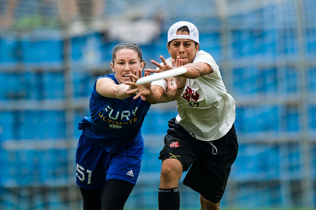 Fury v. Riot at the 2014 World Ultimate Club Championships