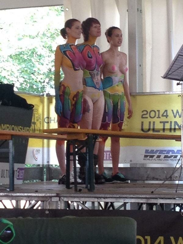 Body painting from WUCC.