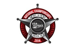 2014 USA Ultimate National Championships logo.