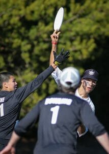 UNCW's Xavier Maxstadt throws a hammer.