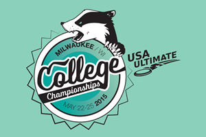 2015 USA Ultimate D-I College Championships Logo