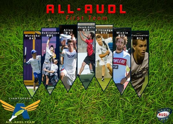 2015 all audl first team