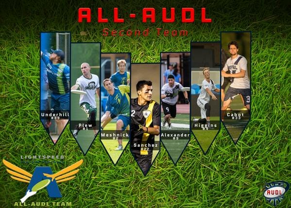 2015 all audl second team
