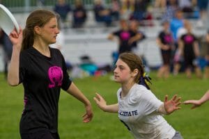 Holy Family Cathoolic stood tall in the girls division. Photo: Nick Lindeke -- UltiPhotos.com
