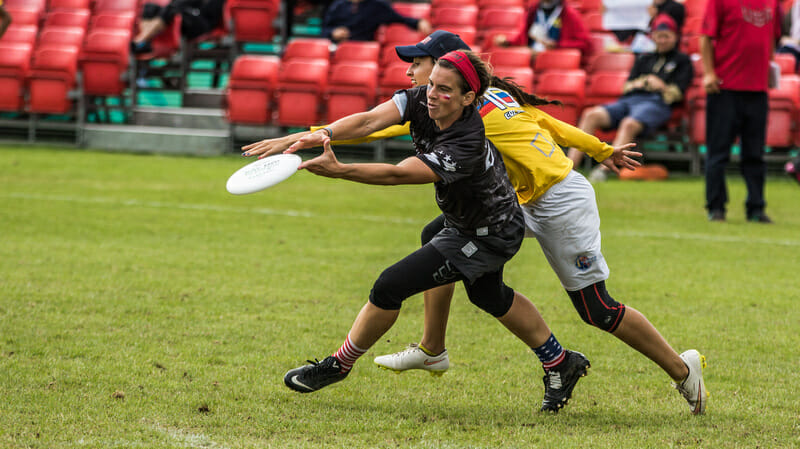 USA's Claire Chastain. Photo: Neil Gardner -- UltiPhotos.com