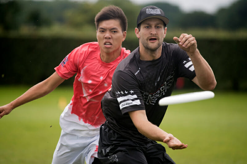 USA Men's National Team's Nick Stuart. Photo: Jolie Lang -- UltiPhotos.com