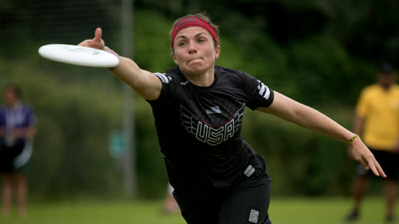USA's Rohre Titcomb. Photo: Jolie Lang -- UltiPhotos.com