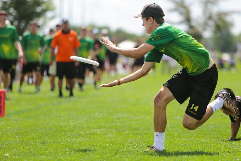 Triangle Triforce's Dillon Lanier. Photo: Alex Fraser -- UltiPhotos.com
