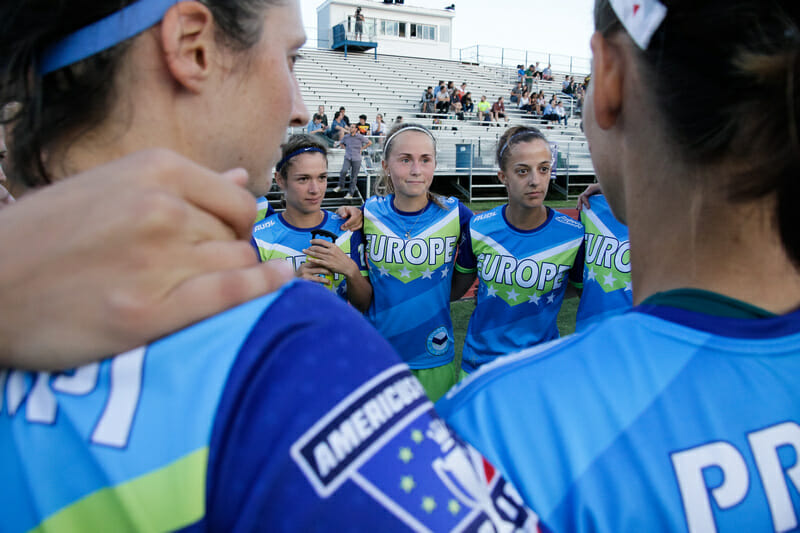 The 2018 Eurostars huddle up.